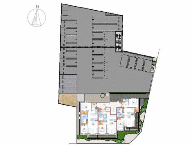 駐車場配置図 イメージ図